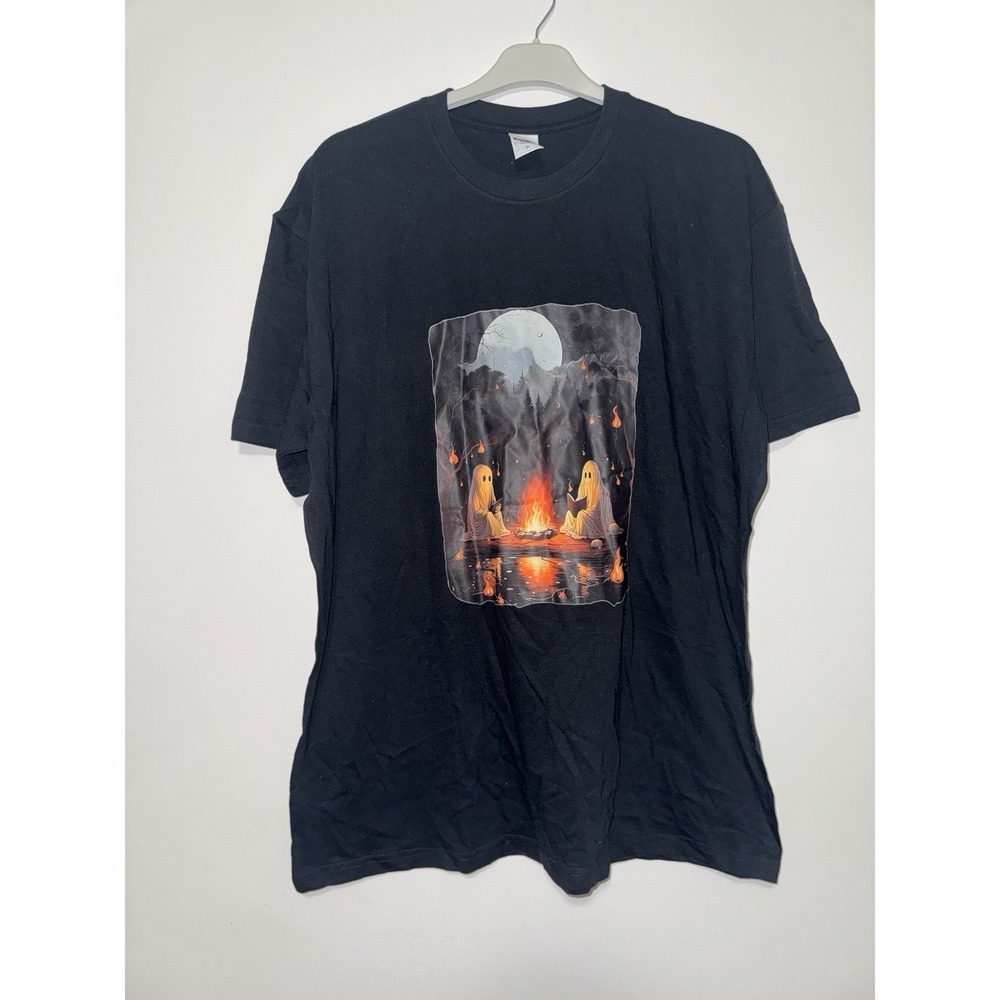 Caribbean Ultra Cotton Scary Ghost Ghoul Graphic Shirt for Halloween Size Xl - Picture 9 of 16